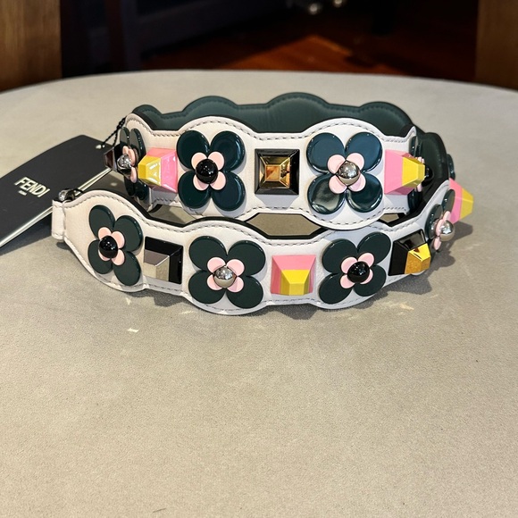 Fendi Handbags - Fendi Floral Embellished Bag Strap